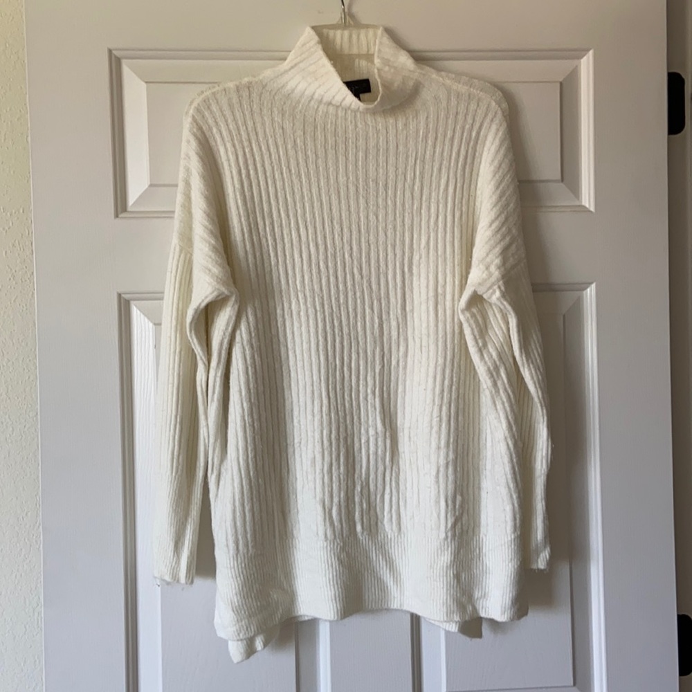 Topshop Mock Neck Sweater